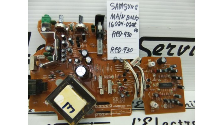 Samsung RCD-930 module main board pieces